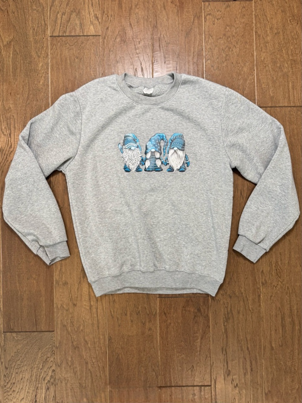 Cozy Gnome Crewneck Graphic Sweatshirt